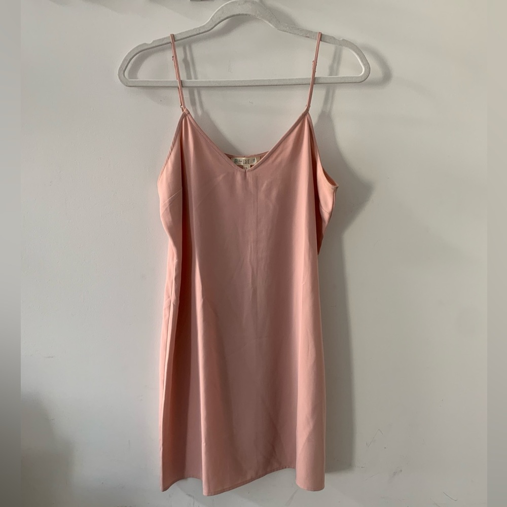Love, Fire - Slip Dress w/ Adjustable Straps in Mauve/Pink (Size Small)